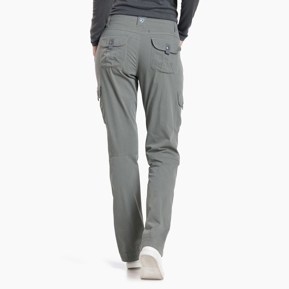 Kuhl Women’s Splash Hiking Pants Roll Up Convertible Cargo Green Size 14 Short